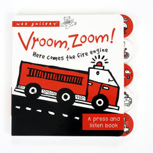 Load image into Gallery viewer, Sound Book: Vroom, Zoom! Here Comes The Fire Engine