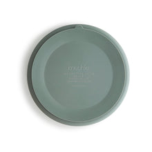 Load image into Gallery viewer, Mushie Silicone Plate - Cambridge Blue