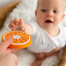 Load image into Gallery viewer, Oli & Carol Clementino the Orange Teether & Bath Toy