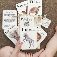 Load image into Gallery viewer, Jo Collier Nature ABC Flashcards