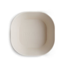 Load image into Gallery viewer, Mushie Square Bowls Set - Ivory