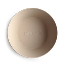Load image into Gallery viewer, Mushie Round Bowls Set - Vanilla