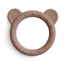 Load image into Gallery viewer, Mushie Bear Teether - Natural
