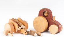 Load image into Gallery viewer, Friendly Toys Brick Red Tractor