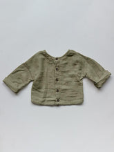 Load image into Gallery viewer, The Simple Folk The Button Back Top - Sage