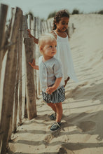 Load image into Gallery viewer, Donsje Berend Bloomer Navy Striped