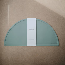 Load image into Gallery viewer, Mushie Silicone Place Mat - Cambridge Blue