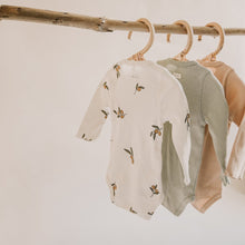Load image into Gallery viewer, Organic Zoo Olive Garden Wrapover Bodysuit