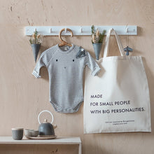 Load image into Gallery viewer, Organic Zoo Stripy Bunny Bodysuit