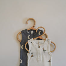 Load image into Gallery viewer, Organic Zoo Shadow Midnight Sleeveless Bodysuit