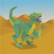 Load image into Gallery viewer, Paint by Stickers Kids - Dinosaurs