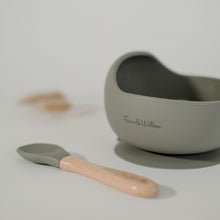Load image into Gallery viewer, Foxx & Willow Bowl & Spoon - Dusty Sage
