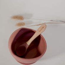 Load image into Gallery viewer, Foxx & Willow Bowl & Spoon - Dusty Rose
