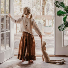 Load image into Gallery viewer, The Simple Folk The Button Back Top - Ecru