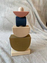 Load image into Gallery viewer, Raduga Grëz Shapes Stacking Tower