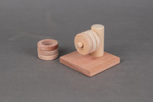 Load image into Gallery viewer, Left & Right Rings on Horizontal Dowel