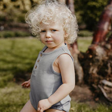 Load image into Gallery viewer, The Simple Folk The Seeker Romper - Lead Gray