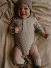 Load image into Gallery viewer, The Simple Folk The Ribbed Onesie - Ecru
