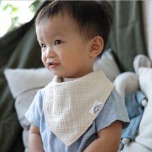 Load image into Gallery viewer, LRBandanaReversibleBibOatModel