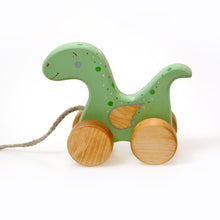 Load image into Gallery viewer, Friendly Toys Dino Pull Toy
