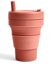 Load image into Gallery viewer, Stojo 16 oz Cup - Nutmeg