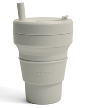 Load image into Gallery viewer, Stojo 16 oz Cup - Oat