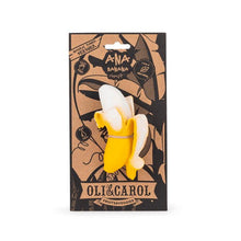 Load image into Gallery viewer, Oli & Carol Ana Banana Teether & Bath Toy