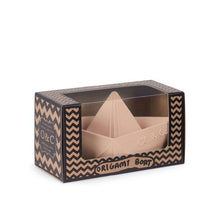 Load image into Gallery viewer, Oli & Carol Origami Boat Teether & Bath Toy - Nude