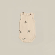 Load image into Gallery viewer, Organic Zoo Olive Garden Sleeveless Bodysuit