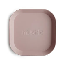 Load image into Gallery viewer, Mushie Square Plates Set - Blush