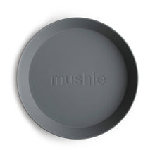 Load image into Gallery viewer, Mushie Round Plates Set - Smoke
