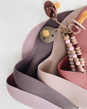 Load image into Gallery viewer, Mushie Silicone Bib - Pale Mauve