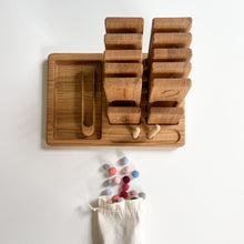 Load image into Gallery viewer, Three Wood Arithmetic Set