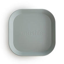 Load image into Gallery viewer, Mushie Square Plates Set - Sage