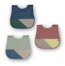 Load image into Gallery viewer, Left & Right Colour Block Bib (Set of 3)
