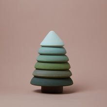 Load image into Gallery viewer, Raduga Grëz Fur Tree Stacking Tower