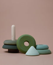 Load image into Gallery viewer, Raduga Grëz Fur Tree Stacking Tower