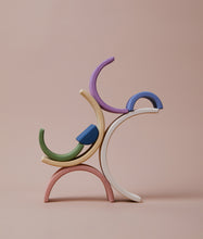 Load image into Gallery viewer, Raduga Grëz White Outside Colorful Inside Arch