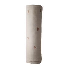 Load image into Gallery viewer, Mushie Organic Muslin Swaddle - Rainbows