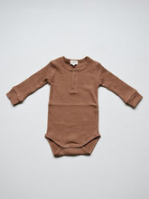 Load image into Gallery viewer, The Simple Folk The Ribbed Onesie - Ecru