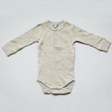 Load image into Gallery viewer, The Simple Folk The Ribbed Onesie - Ecru