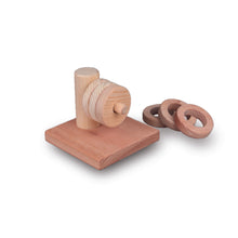 Load image into Gallery viewer, Left & Right Rings on Horizontal Dowel