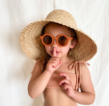 Load image into Gallery viewer, Grech & Co Sustainable Kids Sunnies - Rust