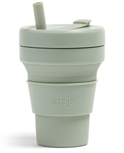 Load image into Gallery viewer, Stojo 16 oz Cup - Sage