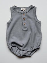 Load image into Gallery viewer, The Simple Folk The Seeker Romper - Lead Gray