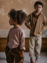 Load image into Gallery viewer, The Simple Folk The Button Back Top - Camel