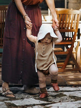 Load image into Gallery viewer, The Simple Folk The Seeker Romper - Lead Gray