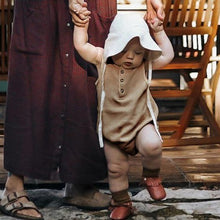 Load image into Gallery viewer, The Simple Folk The Seeker Romper - Camel