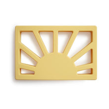 Load image into Gallery viewer, Mushie Sun Teether - Muted Yellow