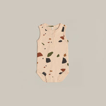 Load image into Gallery viewer, Organic Zoo Terrazzo Sleeveless Bodysuit